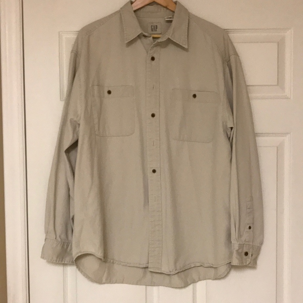 Gap men’s canvas shirt